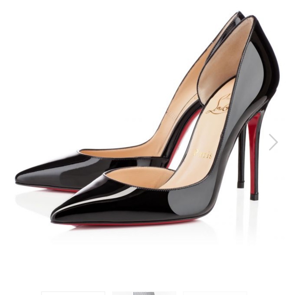 Worn once red bottom Christian louboutins